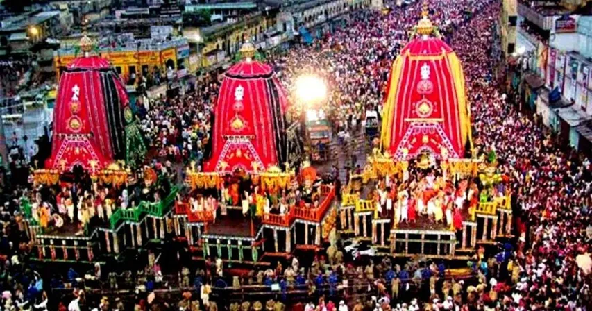 పూరి జగన్నాథుడి రథయాత్ర ప్రారంభం..పెద్ద ఎత్తున తరలివస్తున్న భక్తులు..!!