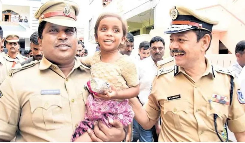 బాలిక కిడ్నాప్ సుఖాంతం, 24 గంటల్లో చేధించిన రాచకొండ పోలీసులు