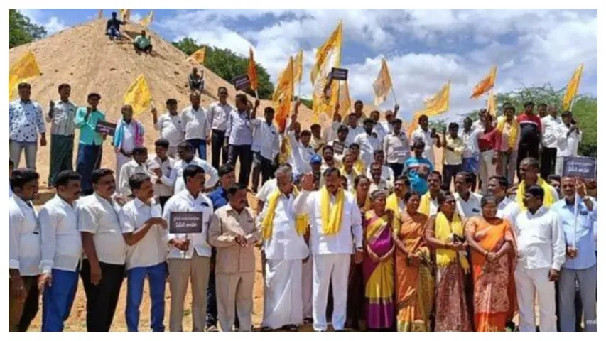 House Arrest of TDP Leaders: ఇసుక పాలసీకి వ్యతిరేకంగా రాష్ట్ర వ్యాప్తంగా మూడో రోజు ఆందోళనలు.. ఎక్కడికక్కడ నేతల అరెస్టులు