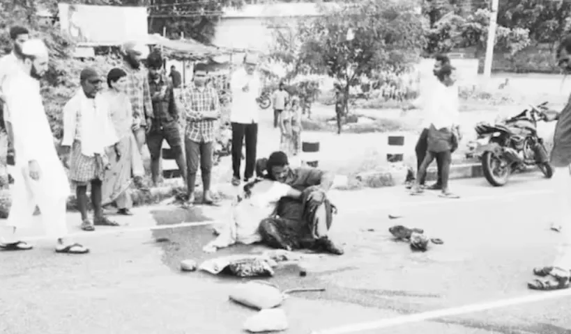 Anantapur Road Accident : చివరి శ్వాసలోనూ చేయి వదలని బంధం!