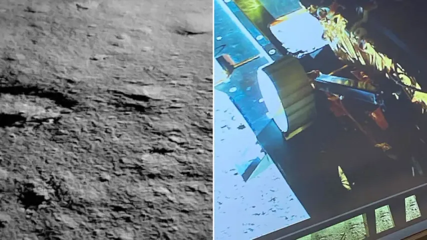 Chandrayaan-3: బుజ్జి బుజ్జి అడుగులు వేస్తూ జాబిల్లి‎పై రోవర్ ప్రయాణం.. ఇస్రో శాస్త్రవేత్తల్లో ఆనందం..!!