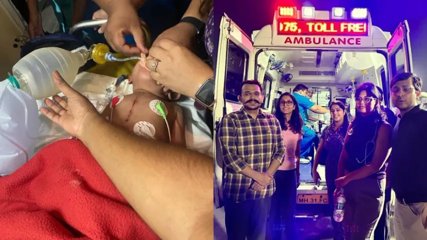 విమానంలో రెండేళ్ల చిన్నారికి గుండెపోటు.. CPR చేసి బతికించిన ఢిల్లీ ఎయిమ్స్ వైద్యులు