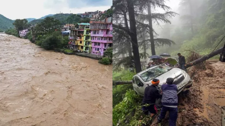 HP Rain : హిమాచల్‎ప్రదేశ్‎లో మళ్లీ క్లౌడ్ బస్ట్...ఎడతెరిపిలేని వానలతో ఉక్కిరిబిక్కిరి..!!
