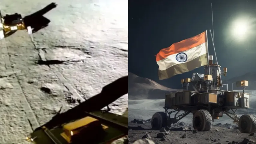 chandrayaan-3: శివశక్తి పాయింట్ చుట్టూ తిరుగుతున్న రోవర్‌.. కొత్త వీడియోలను రిలీజ్ చేసిన ఇస్రో!