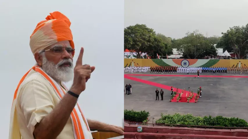 Modi's Speech : మోదీ ప్రసంగంపై సర్వత్రా ఉత్కంఠ...ఎర్రకోట వేదికగా ప్రధాని ఏం చెప్పబోతున్నారు..?