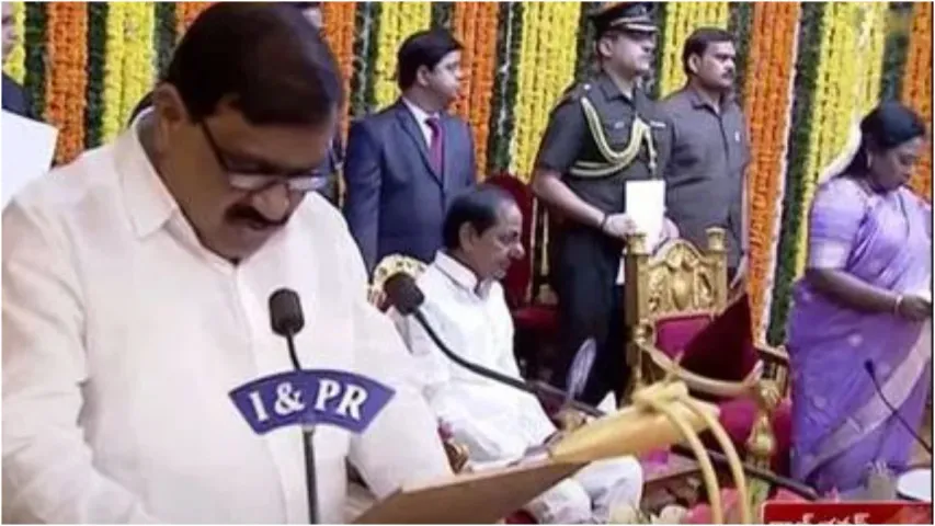 Patnam Mahender Reddy: మంత్రిగా పట్నం మహేందర్ రెడ్డి ప్రమాణస్వీకారం..రాజ్ భవన్ కెళ్లిన సీఎం కేసీఆర్!