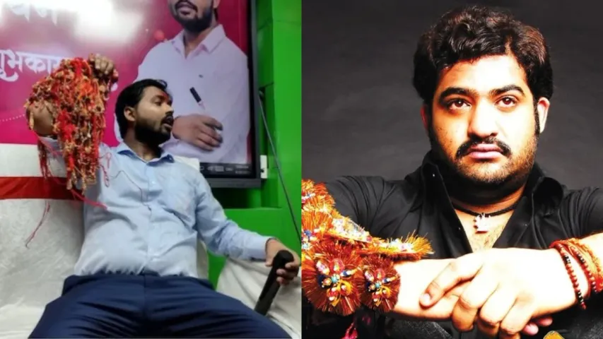 Rakhi: చేతికి ఏడు వేల రాఖీలు కట్టించుకున్న ఖాన్‌ సర్‌.. జూనీయర్ ఎన్టీఆర్‌ గుర్తొచ్చాడు భయ్యా!