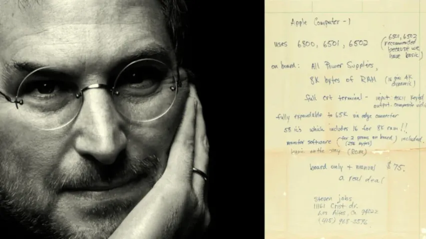 Steve Jobs: స్టీవ్ జాబ్స్ రాసిన ప్రకటన లేఖ ఎంతకు అమ్ముడుపోయిందో తెలుసా?
