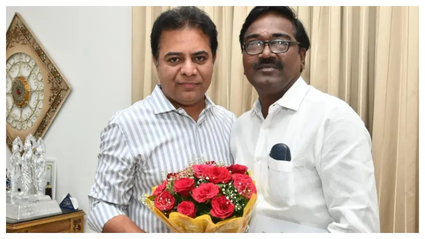 funds: ఖమ్మం ప్రజలకు గుడ్‌ న్యూస్‌..100 కోట్ల నిధులు మంజూరు చేసిన కేటీఆర్