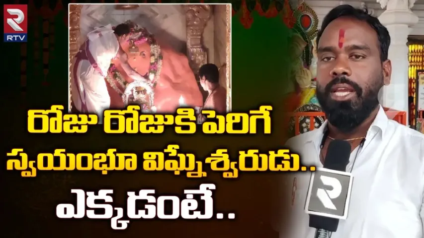SANGAREDDY: స్వయంభుగా వెలిసిన ఆ విగ్నేశ్వరుడికి ఎన్నో మహిమలు