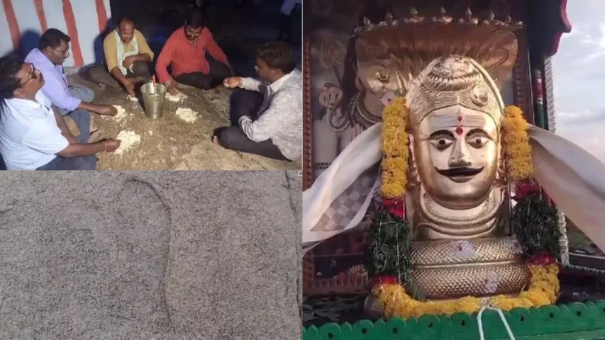 Mahbubnagar: బండపై భోజనాలు..ఈ వింత ఆచారం ఎక్కడో తెలుసా..?