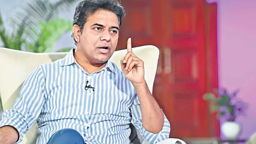 KTR : టార్గెట్ కాంగ్రెస్.. నేడు కేటీఆర్ కీలక ప్రకటన