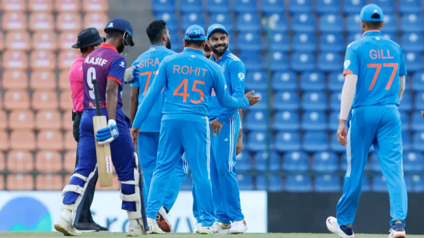 IND vs NEP: రాణించిన భారత బౌలర్లు.. 230 పరుగులకు నేపాల్ ఆలౌట్
