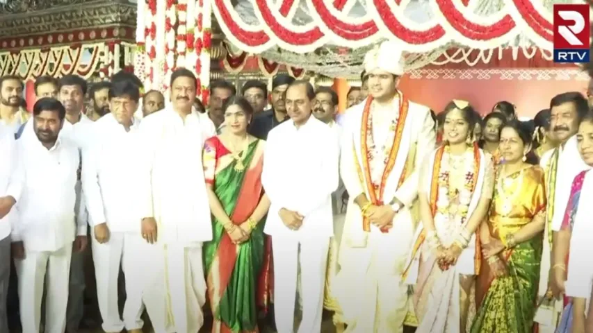 Telangana CM KCR: దేశ్ కీ నేత కేసీఆర్ నినాదాలతో దద్దరిల్లిన పెళ్లి ప్రాంగణం