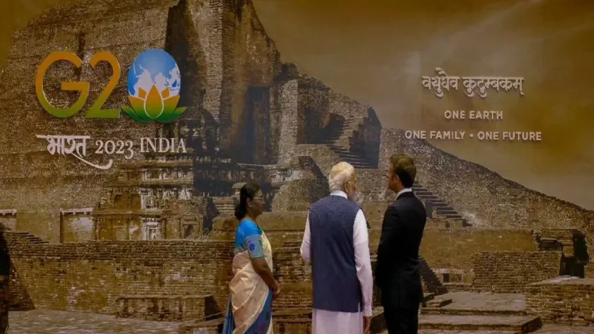 G20 Summit: G20లో స్పెషల్ అట్రాక్షన్‌గా వాల్ పోస్టర్..ఇందులో ప్రత్యేకత ఏంటంటే..!!