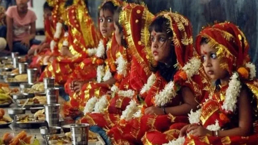 అమ్మో.. ఆ రాష్ట్రంలో 11,888 బాలికలకు కన్య పూజలు