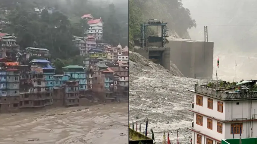 Sikkim Flash Floods : సిక్కింలో కుంభవృష్టి..14 మంది దుర్మరణం.. ఎంతమంది మిస్ అయ్యారంటే