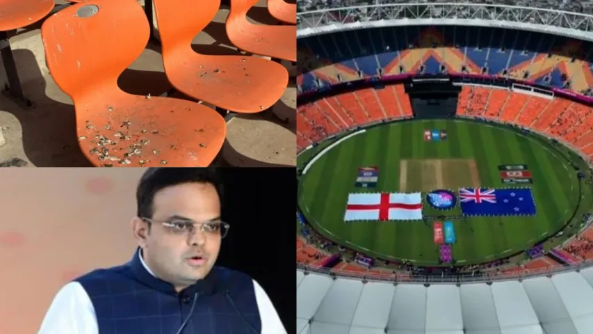 World Cup 2023: సీట్లపై కాకి రెట్టలు.. ఫ్యాన్స్‌కి ఒళ్లు మండేలా చేసిన బీసీసీఐ.. ఫస్ట్ మ్యాచ్‌ తుస్సు!