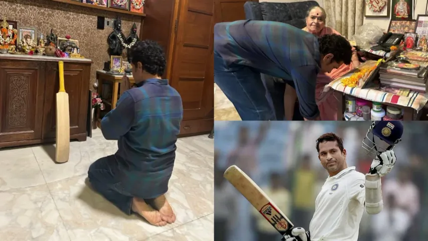 Sachin Tendulkar: బ్యాటే ఆయుధం.. ఆటే ప్రాణం.. దసరా వేళ సచిన్‌ మార్క్‌ 'ఆయుధ పూజ' ఇది!