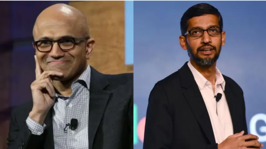 Microsoft vs Google: నాటి మిత్రులే.. నేటి శత్రువులు.. సుందర్ పిచాయ్, సత్య నాదెళ్ల మధ్య వివాదం ఏంటి?