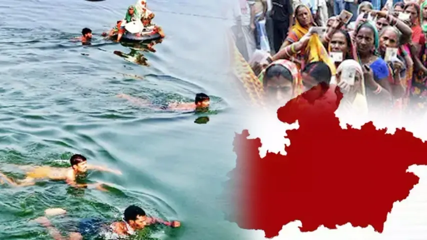 Elections 2023: నదిని ఈదుతూ వెళ్లి మరీ ఓటు.. మధ్యప్రదేశ్ లో పోలింగ్ రికార్డ్..