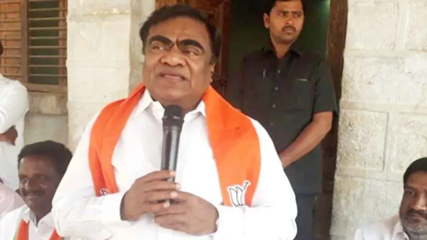 తండ్రీ కొడుకులను బీఆర్ఎస్ విడదీసింది.. బాబూమోహన్ భావోద్వేగం