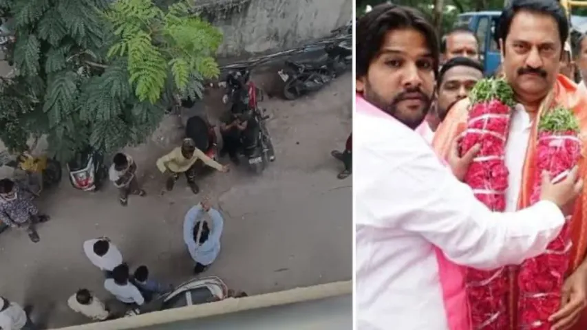 Hyderabad News: జూబ్లీహిల్స్ ఎమ్మెల్యే అనుచరుడి వీరంగం.. నడిరోడ్డుపై చిరువ్యాపారిని చితకబాదిన వైనం