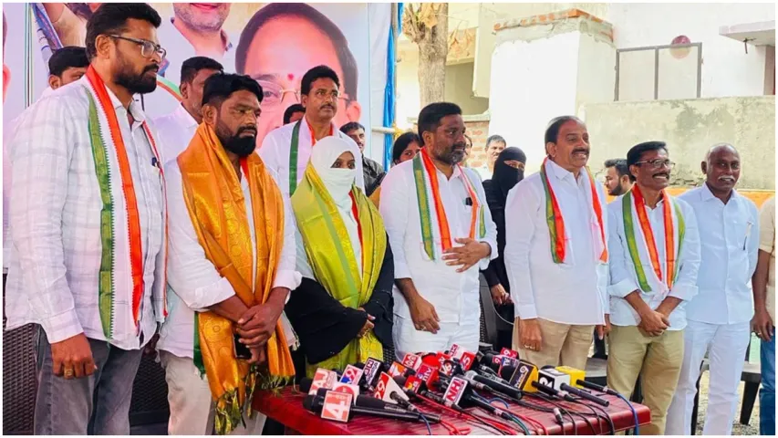 Khammam Politics: ఖమ్మంలో పువ్వాడకు షాక్.. తుమ్మల సమక్షంలో కాంగ్రెస్ లోకి కీలక నాయకులు