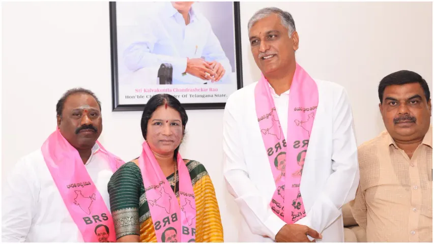 పటాన్‌చెరులో కాంగ్రెస్‌ అభ్యర్థి కాట శ్రీనివాస్ గౌడ్ కు బిగ్ షాక్