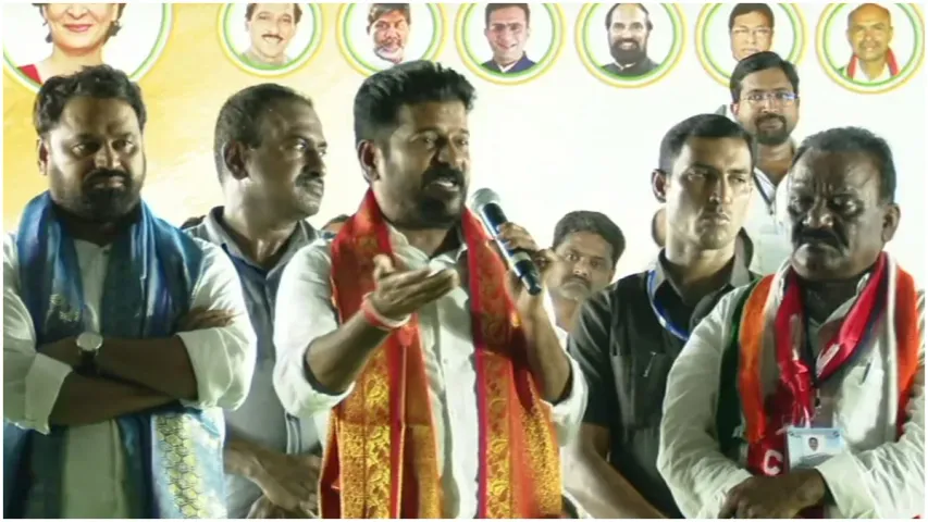 నీళ్లు జగన్ కు.. నిధులు మెఘా కృష్ణారెడ్డికి: కేసీఆర్ పై రేవంత్ నిప్పులు