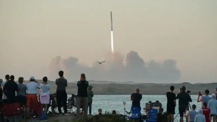 SPaceX: స్పేస్‌ఎక్స్‌ ప్రయోగించిన అతిపెద్ద రాకెట్‌ ప్రయోగం రెండోసారి విఫలం..