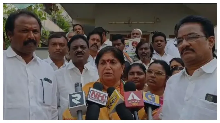 భర్త కోసం రంగంలోకి దిగిన భట్టి విక్రమార్క సతీమణి