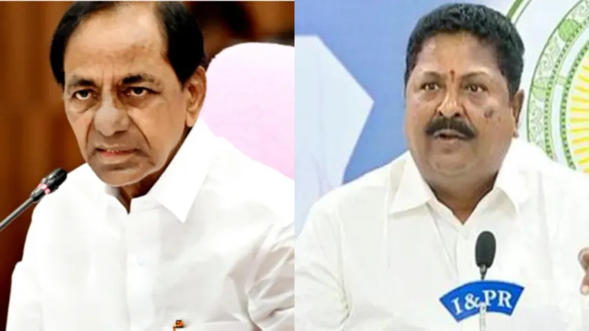 ఓట్లకోసం ఇష్టం వచ్చినట్లు మాట్లాడుతున్నారు.. కేసీఆర్ పై ఏపీ మంత్రి వార్నింగ్..!!