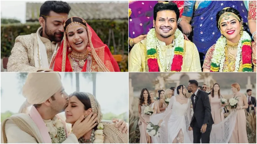 Weddings 2023 : ఈ ఏడాది మూడుముళ్లతో ఒక్కటైన సినీ తారలు.. మైమరపిస్తున్న పెళ్లి ఫొటోలు