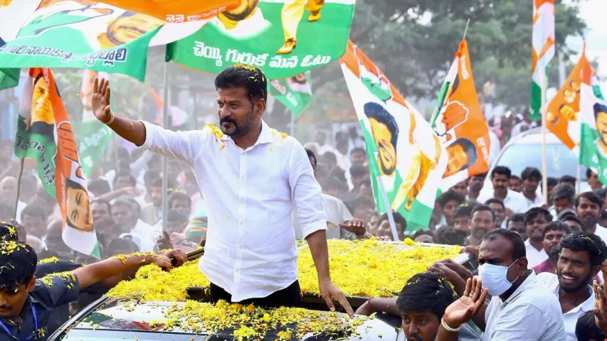 BIG BREAKING: సీఎంగా రేవంత్ రెడ్డి ప్రమాణస్వీకారం!