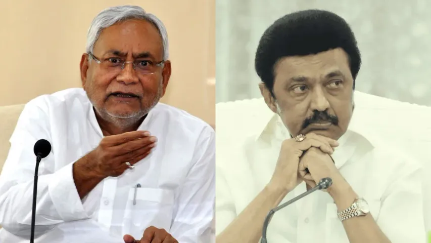 Nitish Vs DMK : 'హిందీ నేర్చుకోవాల్సిందే..' ఈ భ్రమల్లో నుంచి బయటకు రావాలని నితీశ్‌కు డీఎంకే చురకలు!