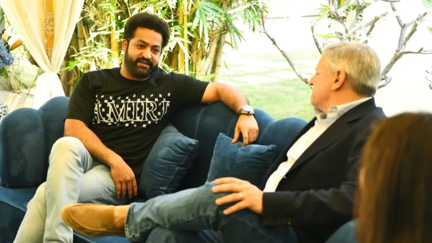 Ntr: నిన్న చరణ్..నేడు ఎన్టీఆర్‌..నెట్‌ఫ్లిక్స్ సీఈవో భేటీ!