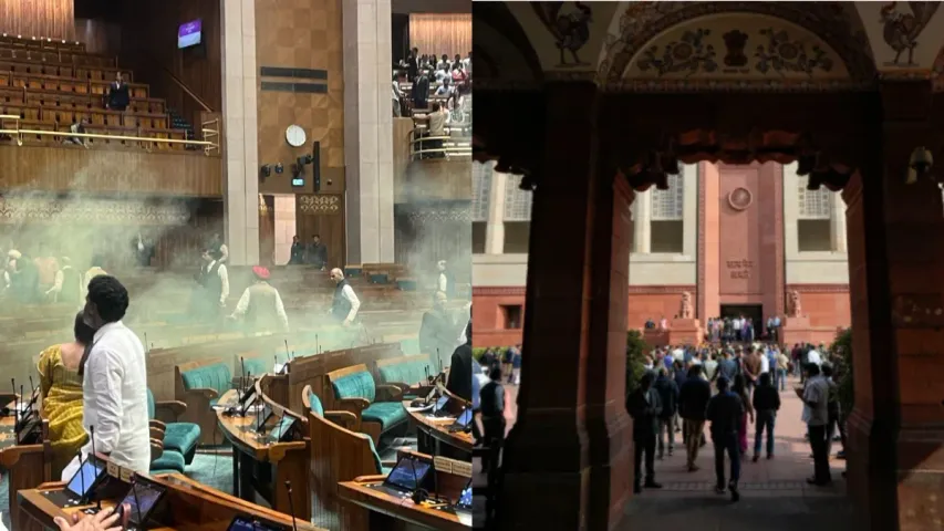 Parliament Attack: భద్రతా ఉల్లంఘన ఘటన.. ఎనిమిది మంది సెక్యూరిటీ సిబ్బంది సస్పెండ్‌!