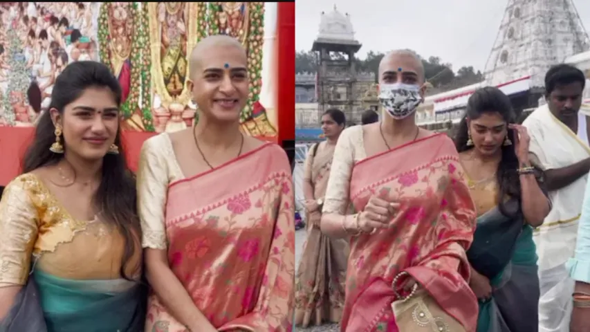 Surekha vani: కూతురుతో  తిరుమల శ్రీవారిని దర్శించుకున్న.. నటి సురేఖ వాణి