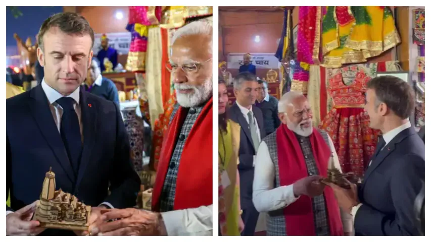 Ram Lalla idol Gift:ఫ్రాన్స్ అధ్యక్షుడికి రామ్ లల్లా విగ్రహాన్ని కానుకగా ఇచ్చిన ప్రధాని మోడీ