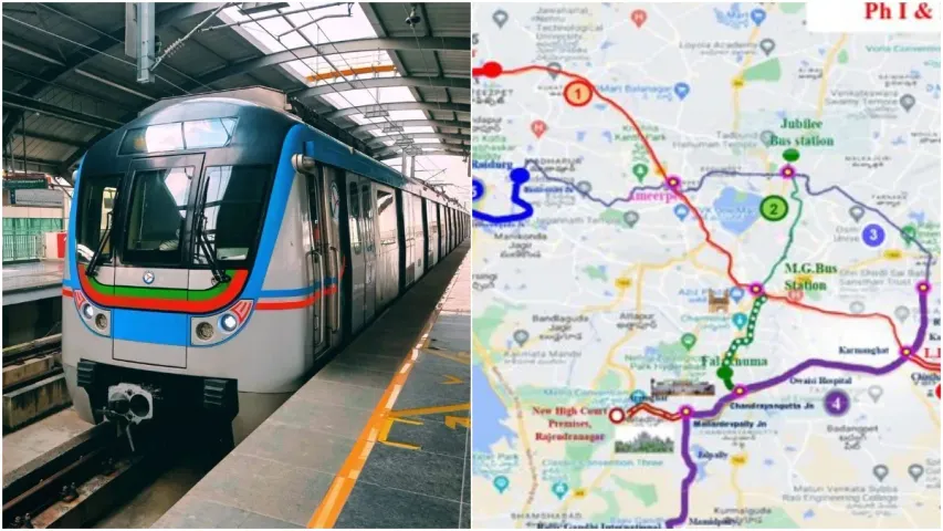 Metro: మెట్రో ఫేజ్‌-2 విస్తరణ రూట్‌మ్యాప్‌ విడుదల