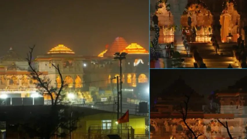 Ayodhya Ram Mandir: పూలు, లైటింగ్‌ తో మెరిసిపోతున్న అయోధ్య..!