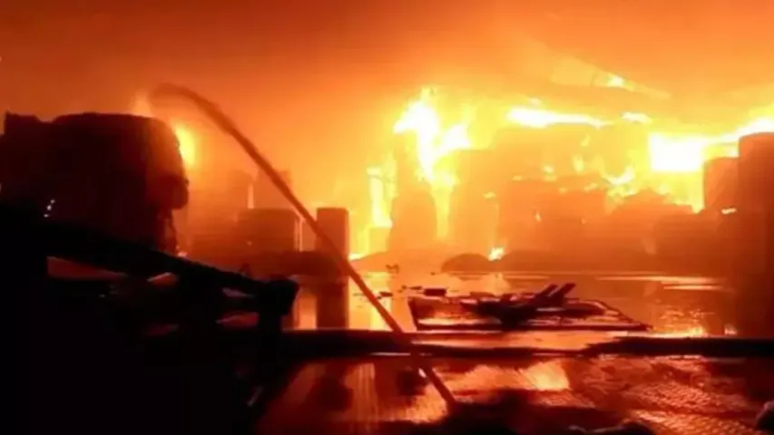 Fire Accident: దుగ్గిరాల పసుపు కోల్డ్‌ స్టోరేజీలో భారీ అగ్ని ప్రమాదం..కోట్లలో ఆస్తి నష్టం!