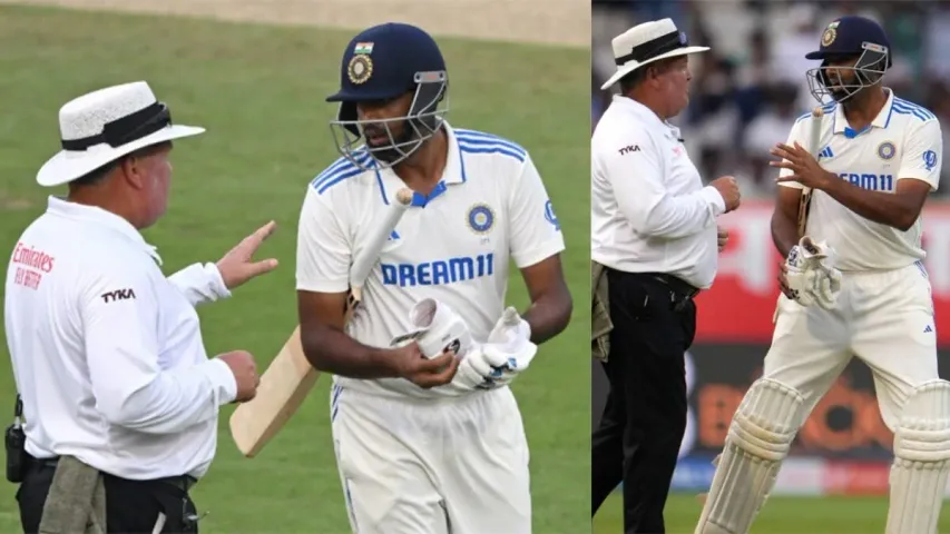 INDvsENG 2nd Test: అశ్విన్ తోనే ఆటలా...అంపైర్ కే రూల్స్ చెప్పాడుగా..!!