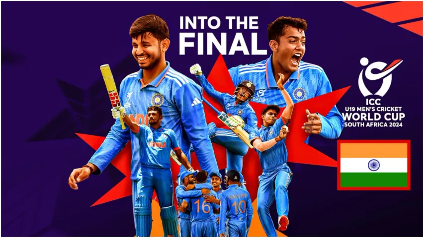 Under-19 : ఇంకొక్క అడుగే.. ప్రపంచకప్‌ ఫైనల్లో భారత్‌