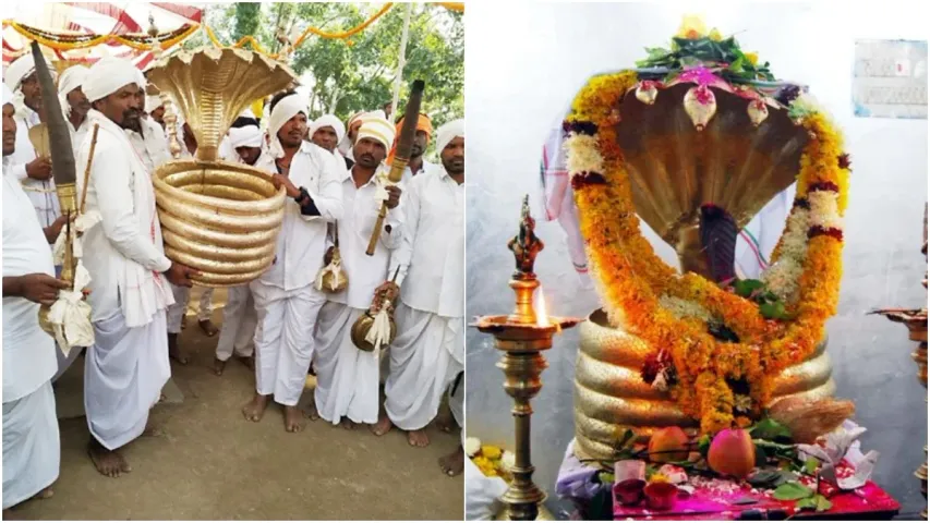 Adilabad: కన్నుల పండుగగా గిరిజన వేడుక.. పూజలతో పులకించిన నాగోబా క్షేత్రం