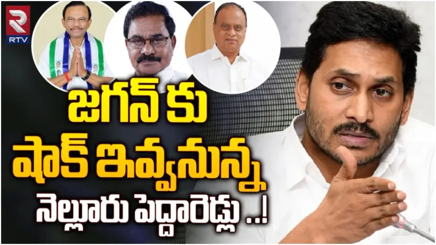 AP: జగన్ కు బిగ్ షాక్.. వైసీపీకి నెల్లూరు పెద్దారెడ్లు బై బై..!
