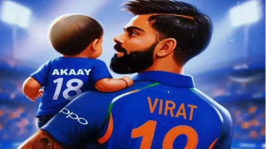 Virat Kohli Son :వైరల్ అవుతున్న విరాట్ కొడుకు అకాయ్ ఏఐ ఫోటోలు