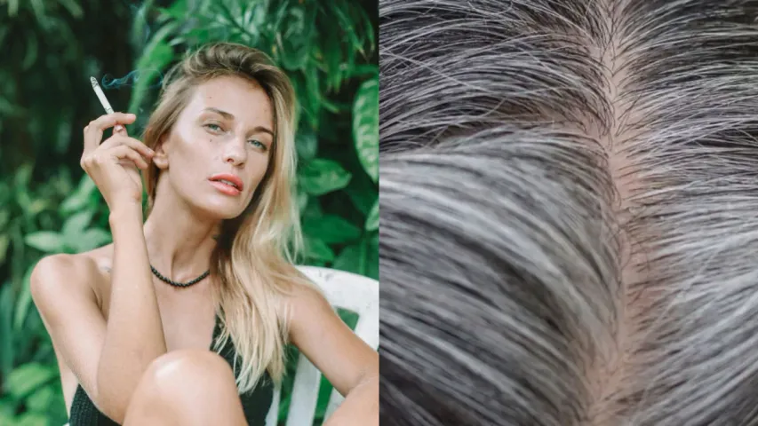 White Hair: ప్రొగతాగడం జుట్టుకు హానికరం..తెల్లగా మారే అవకాశం