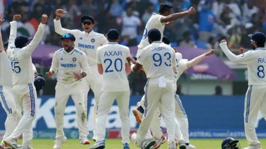 IND vs ENG: సాగరతీరంలో దుమ్మురేపిన టీమిండియా.. ఇంగ్లండ్‌పై గ్రాండ్‌ విక్టరీ!